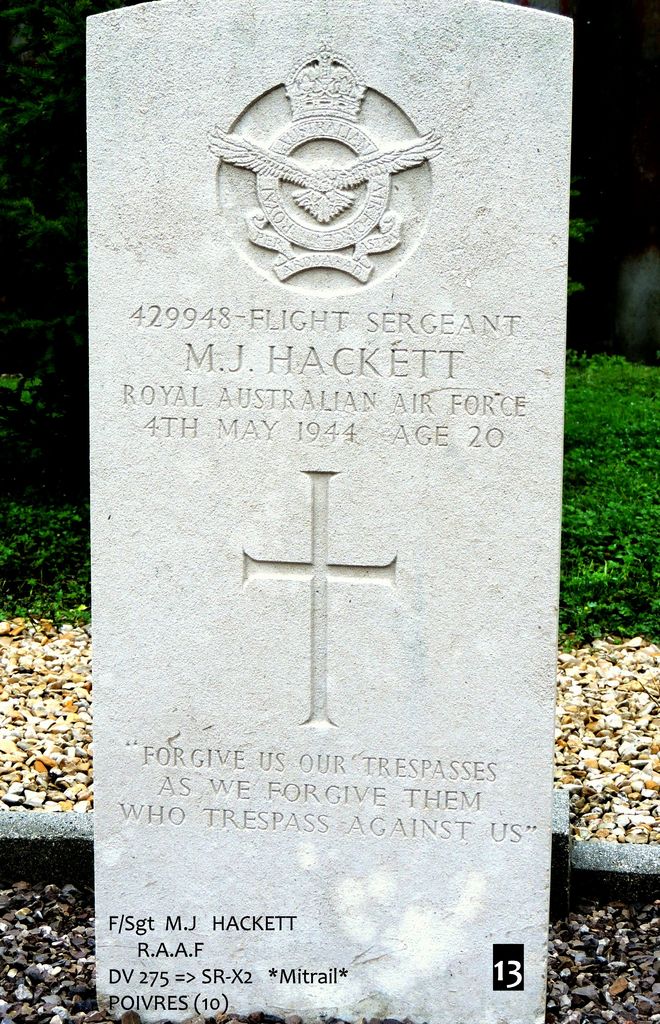 Tombe F/Sgt Hackett