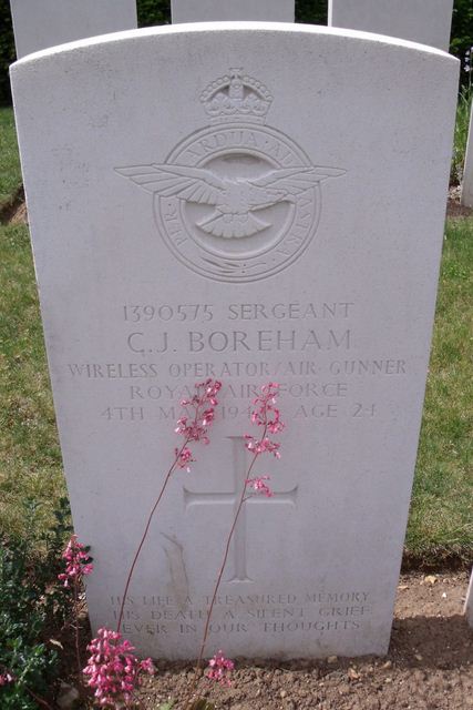 Tombe F/Sgt Boreham