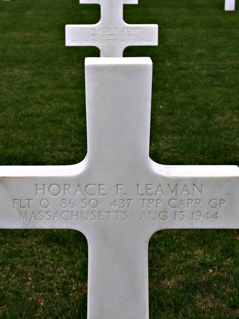 F/O Horace Frederick Leaman