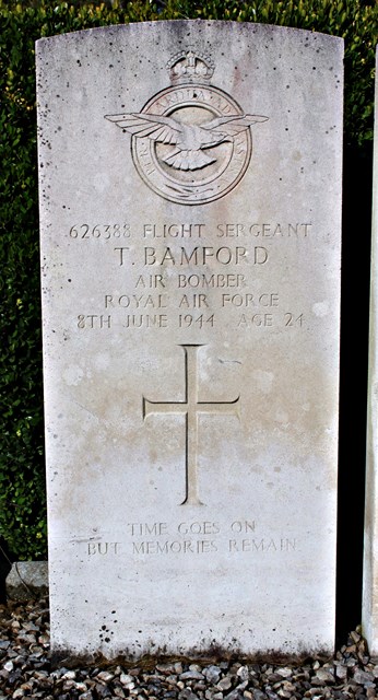 Tombe F/Sgt Bamford