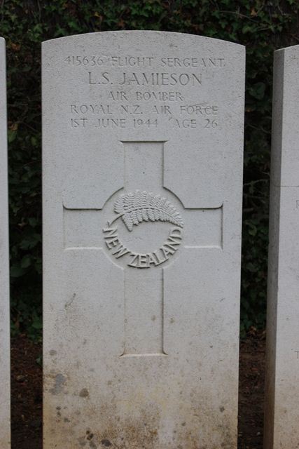 Tombe F/Sgt Jamieson