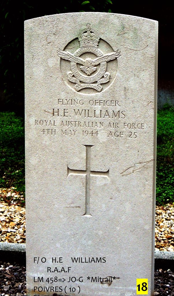 Tombe F/O Williams