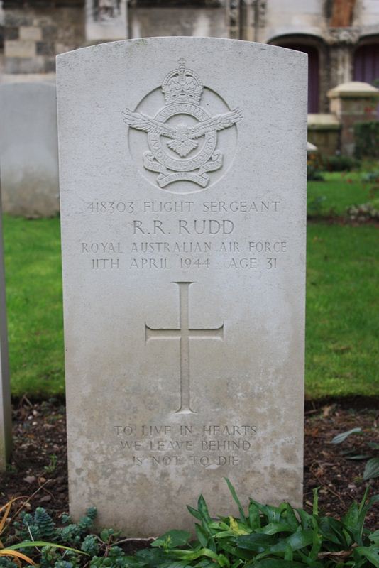 Tombe F/Sgt Rudd