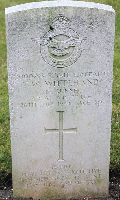 Tombe F/Sgt Whitehand