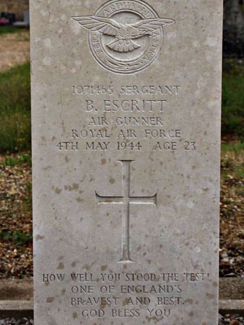 Tombe Sgt Escritt