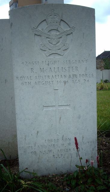 Tombe F/Sgt McAllister