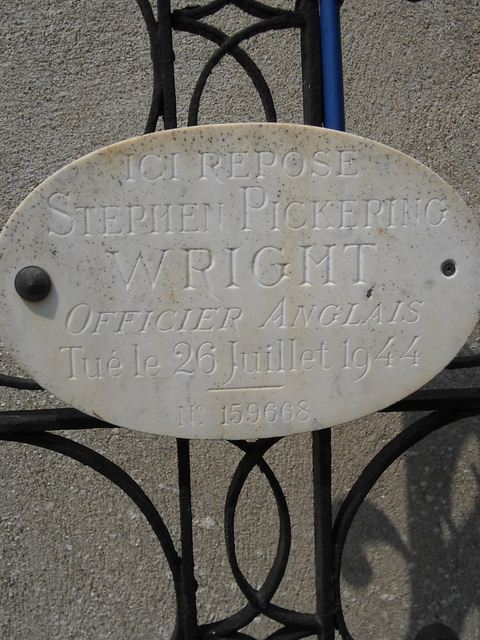 Plaque F/O Wright