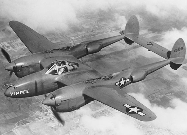 P-38 Lightning - Photo du site wikimedia.org