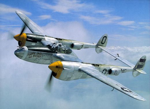 P-38 Lightning - Photo du site www.kelleycows.com