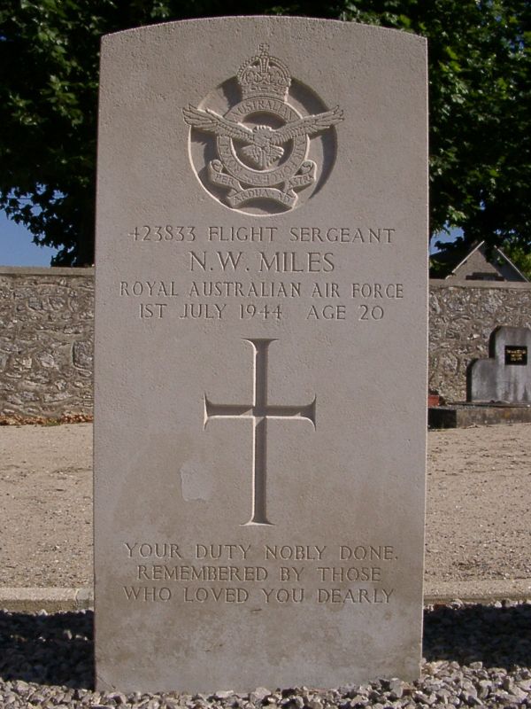 Tombe F/Sgt Miles