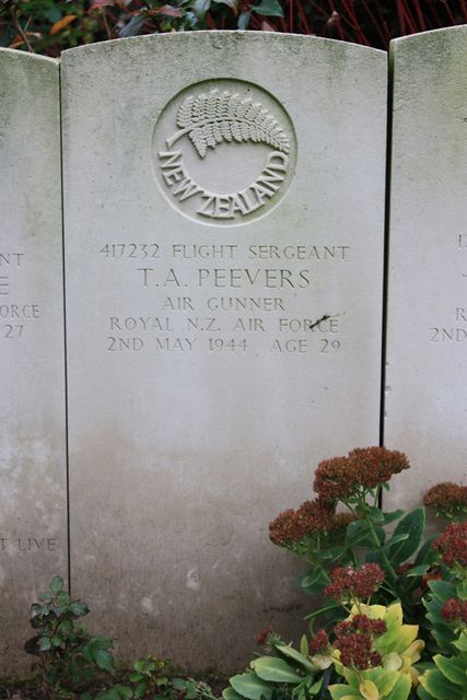 Tombe F/Sgt Peevers
